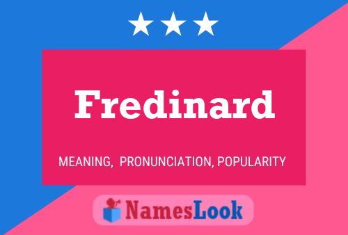 ملصق اسم Fredinard