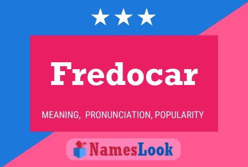 ملصق اسم Fredocar