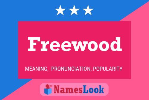 ملصق اسم Freewood