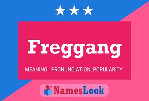 ملصق اسم Freggang