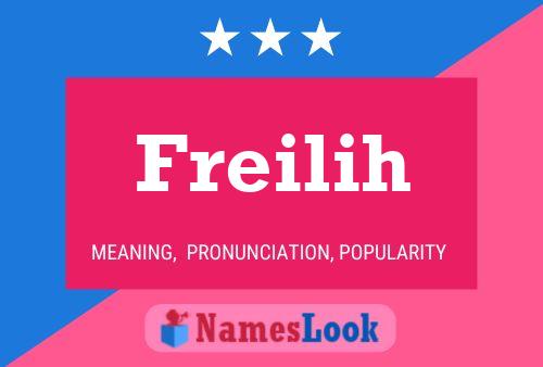 ملصق اسم Freilih