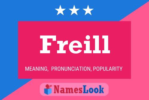 ملصق اسم Freill