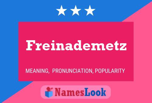 ملصق اسم Freinademetz