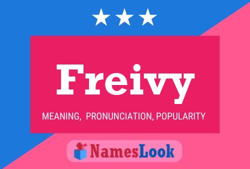 ملصق اسم Freivy