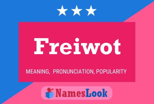 ملصق اسم Freiwot