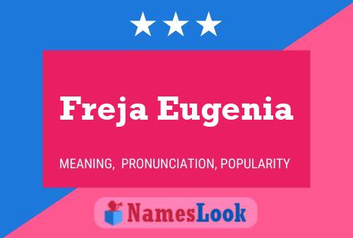 ملصق اسم Freja Eugenia