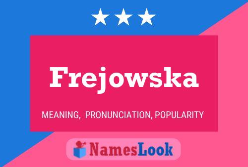 ملصق اسم Frejowska