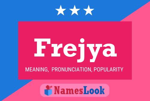 ملصق اسم Frejya