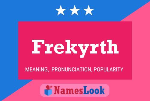 ملصق اسم Frekyrth