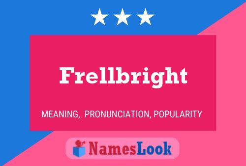 ملصق اسم Frellbright