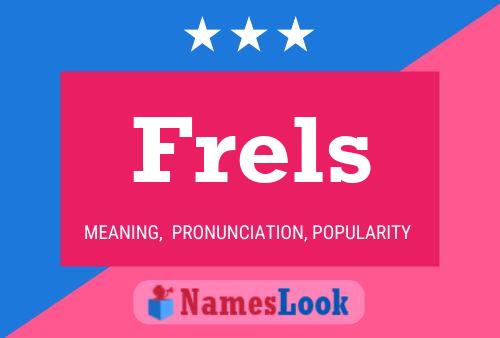 ملصق اسم Frels