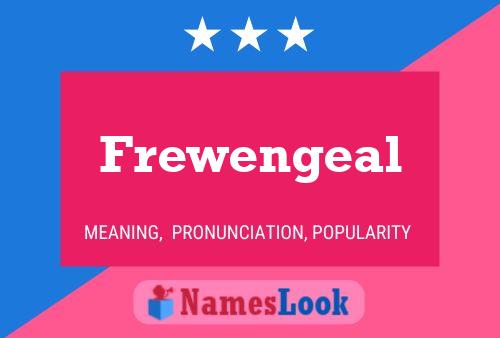 ملصق اسم Frewengeal