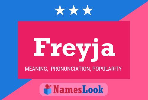 ملصق اسم Freyja