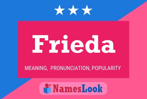 ملصق اسم Frieda