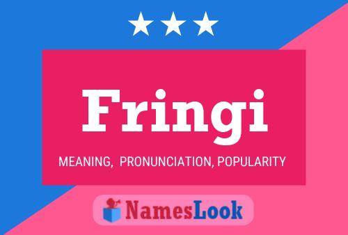 ملصق اسم Fringi