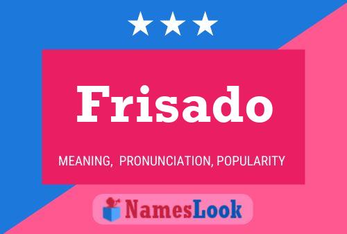 ملصق اسم Frisado