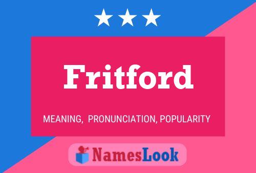 ملصق اسم Fritford