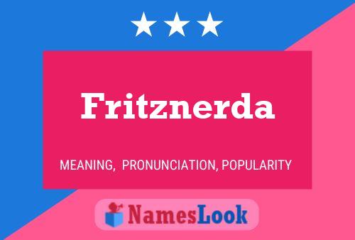 ملصق اسم Fritznerda