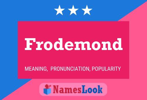 ملصق اسم Frodemond