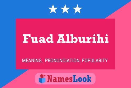 ملصق اسم Fuad Alburihi