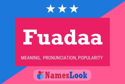 ملصق اسم Fuadaa