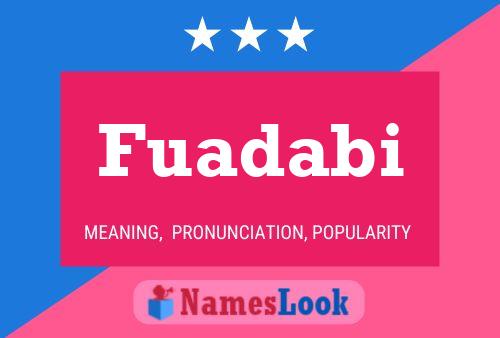 ملصق اسم Fuadabi