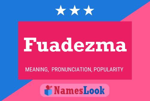 ملصق اسم Fuadezma