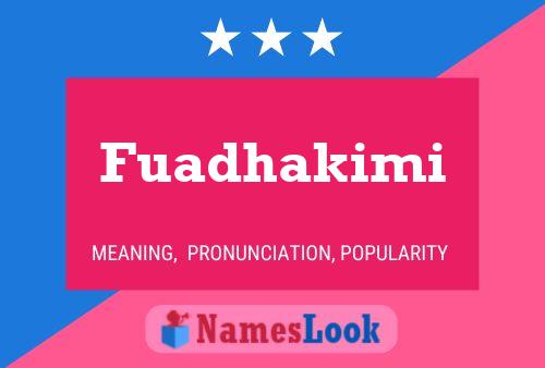 ملصق اسم Fuadhakimi