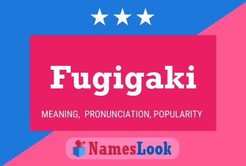 ملصق اسم Fugigaki