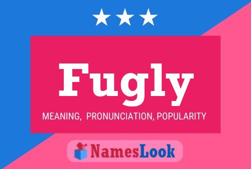 ملصق اسم Fugly