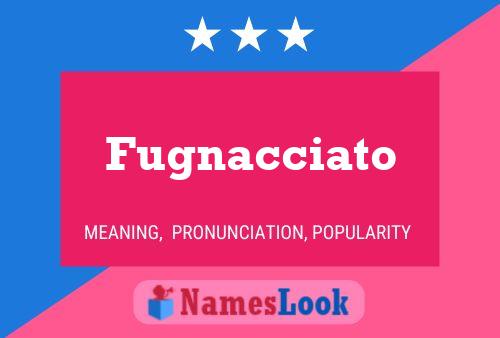 ملصق اسم Fugnacciato