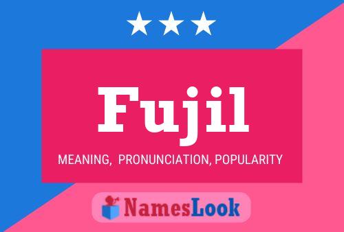 ملصق اسم Fujil