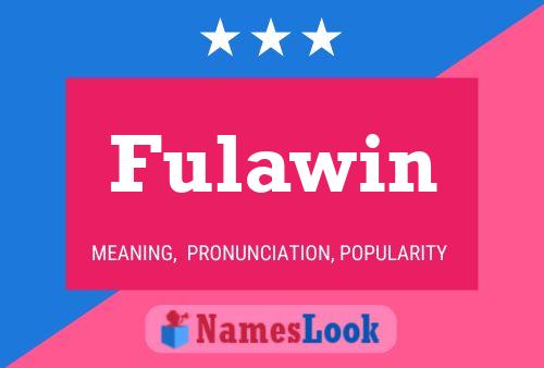 ملصق اسم Fulawin