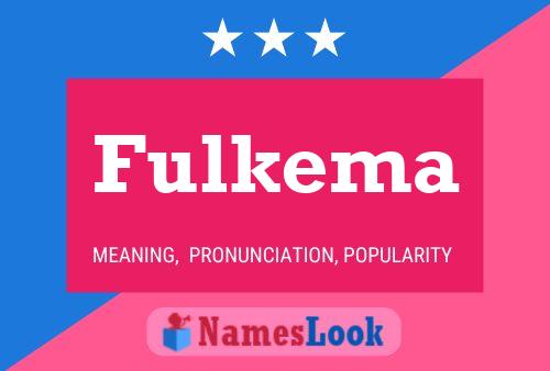 ملصق اسم Fulkema