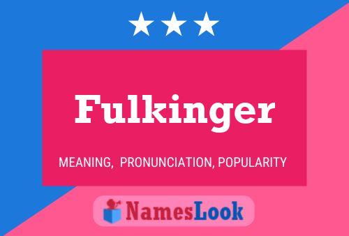 ملصق اسم Fulkinger