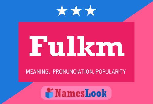 ملصق اسم Fulkm