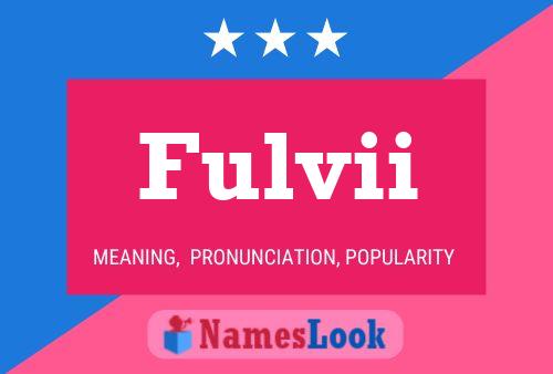 ملصق اسم Fulvii