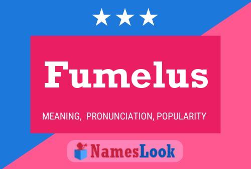 ملصق اسم Fumelus