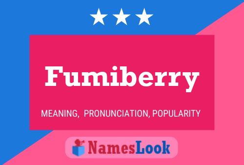 ملصق اسم Fumiberry