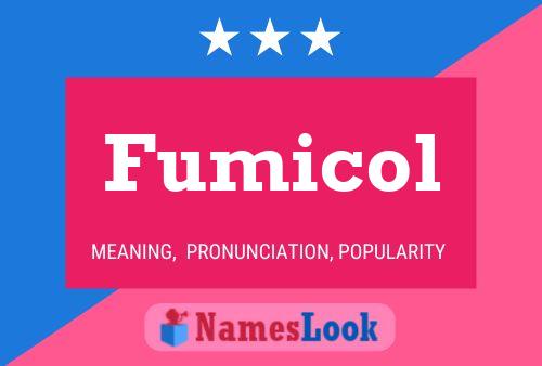 ملصق اسم Fumicol