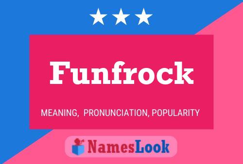 ملصق اسم Funfrock