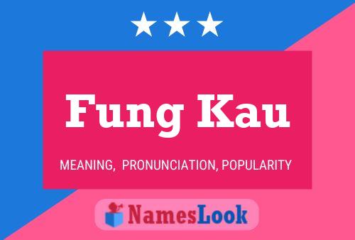 ملصق اسم Fung Kau