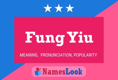 ملصق اسم Fung Yiu