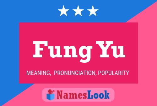 ملصق اسم Fung Yu