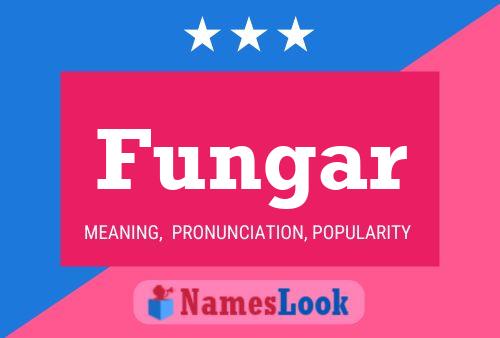 ملصق اسم Fungar