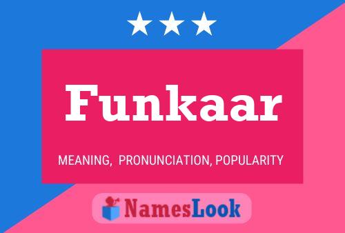 ملصق اسم Funkaar