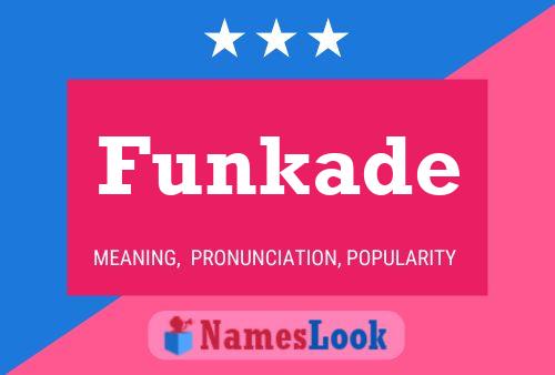 ملصق اسم Funkade