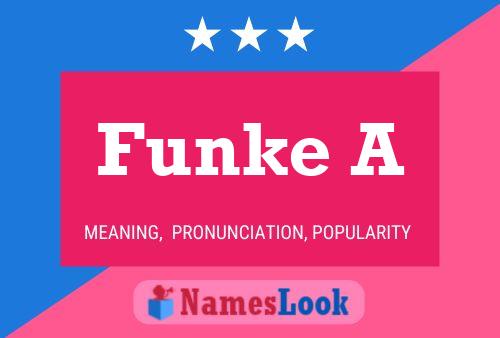 ملصق اسم Funke A