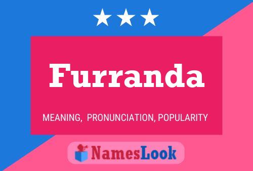 ملصق اسم Furranda