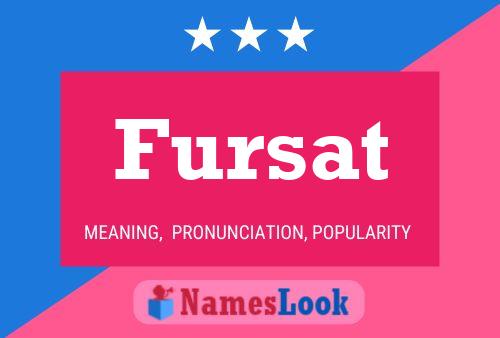 ملصق اسم Fursat